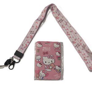 Hello Kitty ID Badge Lanyard